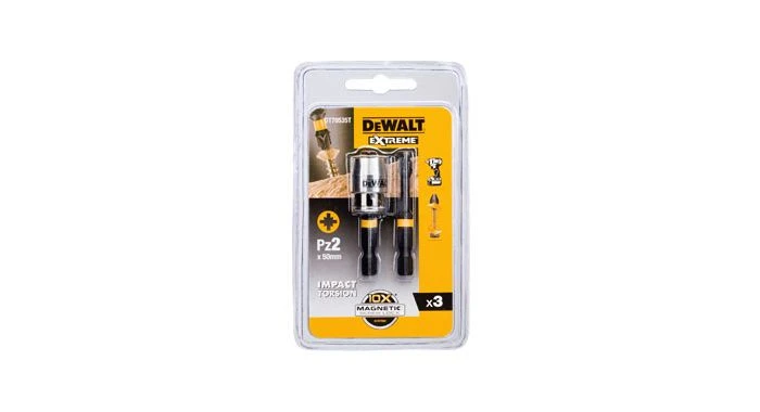 DeWalt DT70535T 3-delige Impact Bitset - PZ2 - DT70535T-QZ