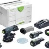 Festool ETSC 125 3,0 I-Set 18V Li-Ion Accu Excentrische Schuurmachine Set (2x 3,0Ah) In Systainer - 125mm - 577689