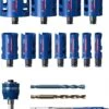 Bosch 2608900489 EXPERT 15-delige Power-Change Gatzagenset Construction Material Universeel 20/22/25/32/35/40/44/51/60/68/76mm