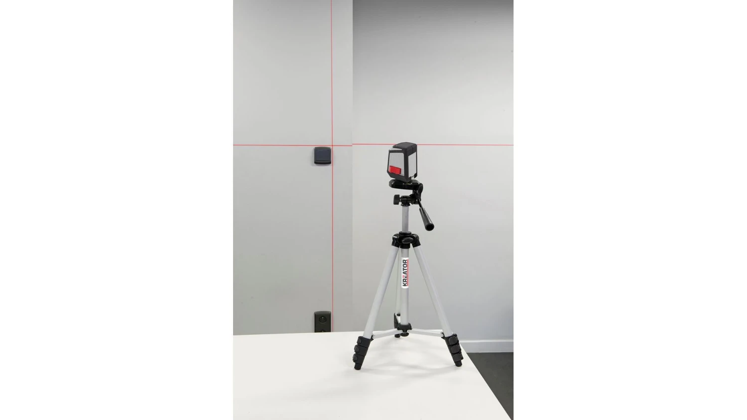 Kreator KRT706300 Zelfnivellerende Kruislijnlaser Body In Tas - 12 M - Rood - 2 Lijnen - Afbeelding 7