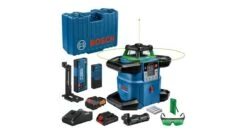 Bosch GRL 650 CHVG 18V Li-ion Rotatielaser Set (1x 4.0Ah) In Opbergkoffer - Groen