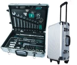 BrĂ¼der Mannesmann 29077 Gereedschapset In Trolley - 159-delig