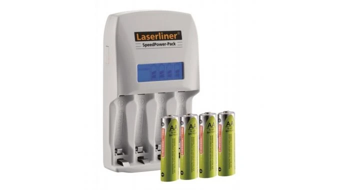 Laserliner SpeedPowerPack Snellaadtoestel Incl 4x AA NiMH-batterij - Oplaadbaar - 039.901A