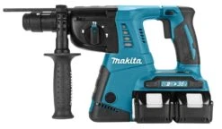 Makita DHR264RM2 36V (2x 18V) Li-Ion Accu SDS-plus Combihamer Set (2x 4.0Ah Accu) In Koffer - 2,5J