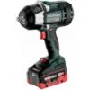 Metabo SSW 18 LTX 1450 BL 18V Li-ion Accu Slagmoersleutel Set (2x5.5Ah LiHD Accu) In Metabox