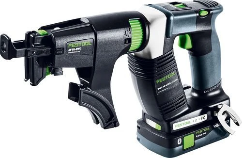 Festool DURADRIVE DWC 18-4500 HPC4,0 I-Plus 18V Li-Ion Bandschroefmachine Set (2x 4,0Ah) In Systainer - 14Nm - Koolborstelloos - 576502