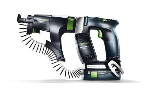 Festool DURADRIVE DWC 18-4500 HPC4,0 I-Plus 18V Li-Ion Bandschroefmachine Set (2x 4,0Ah) In Systainer - 14Nm - Koolborstelloos - 576502 - Afbeelding 3