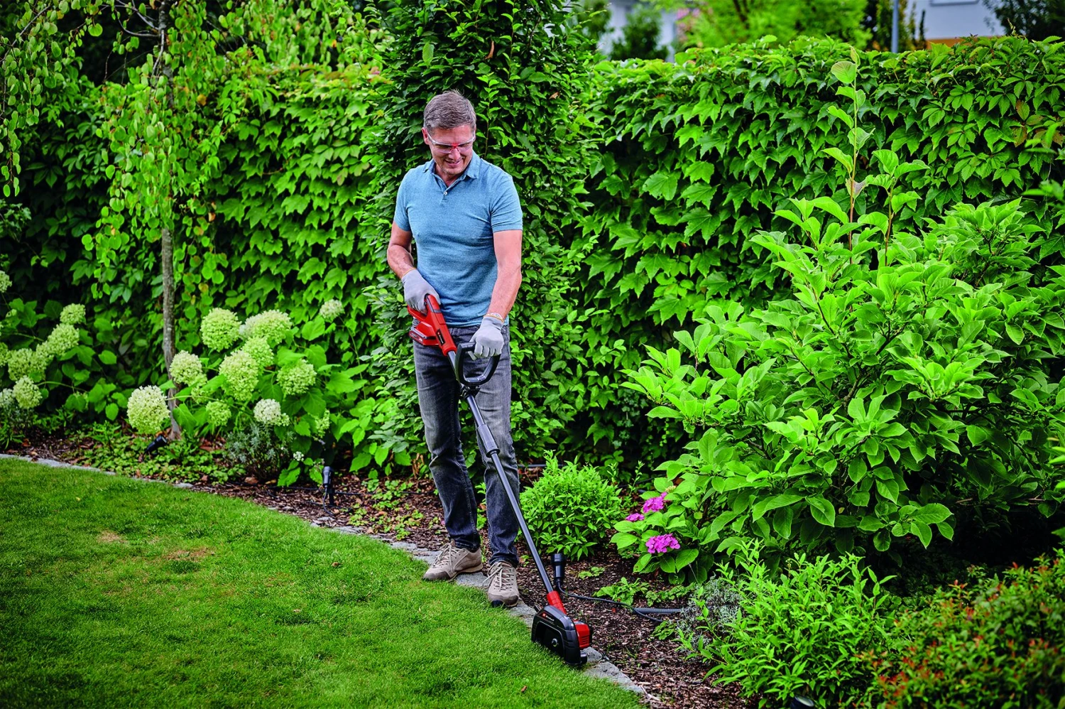 Einhell GE-LE 18/190 Li Solo 18V Li-Ion Accu Graskantensnijder Body - 190 X 45 Mm - Afbeelding 6