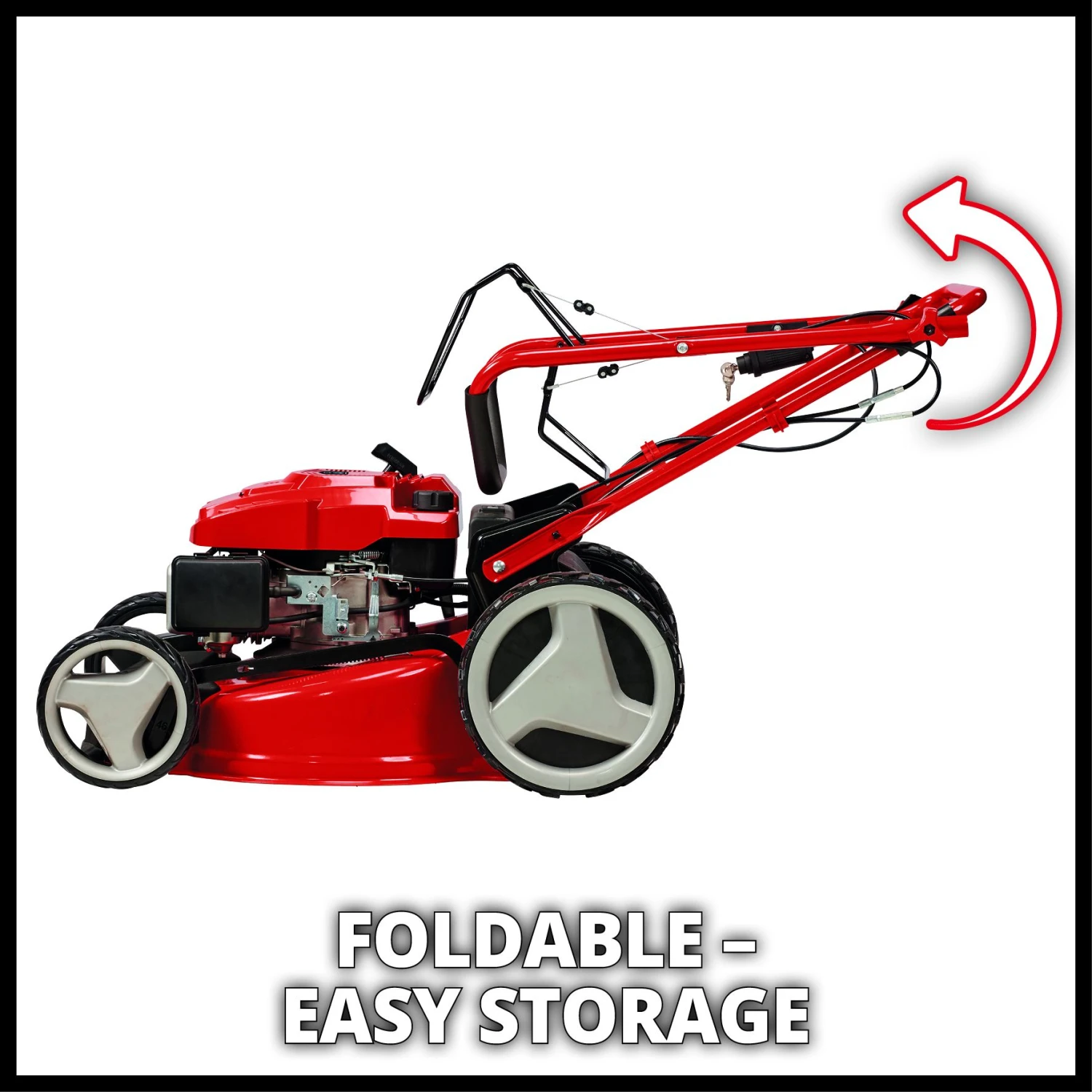 Einhell GC-PM 46 S HW-E Benzine Grasmaaier - 146cc - 65L - 46cm - Afbeelding 3