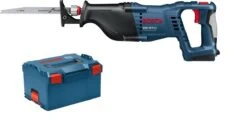 Bosch GSA 18 V-LI SOLO 18V Li-Ion Accu Reciprozaag Body In L-Boxx - Snelwissel - Variabel - 060164J007