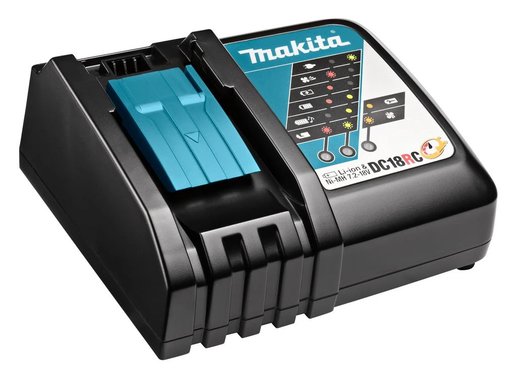 Makita DLX2114X1 18V LXT Li-Ion Accu Klopboor-/schroefmachine (DHP453) & Grastrimmer (DUR181) Combiset (2x 3.0Ah Accu) - Afbeelding 5