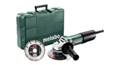 Metabo W 850-125 SET Haakse Slijper Incl. 1 Diamantzaagblad In Koffer - 850W - 125mm - 603608510