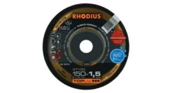 Rhodius 210224 Ceramicon XT100 Doorslijpschijf - Extra Dun - 150 X 22,23 X 1,5mm - RVS/Staal - 210224