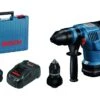 Bosch GBH 18V-34 CF 18V Li-Ion Accu BiTurbo SDS-Plus Boorhamer Set (2x 5,5Ah) In Koffer - 5,8J - Koolborstelloos - 0611914003