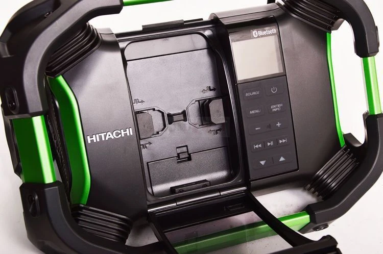 HiKOKI UR18DSDLW4Z 14,4-18V Li-Ion Accu Bouwradio - DAB+ - Bluetooth - Werkt Op Netstroom & Accu - Afbeelding 2