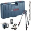 Bosch GRL 400 H Rotatie Laser + LR 1 Ontvanger In Koffer + GR 2400 Meetlat + BT 152 Statief - 06159940JY