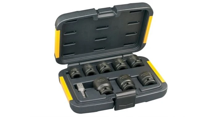 DeWalt DT7507 9 Delige Krachtdoppenset In Cassette - 1/2" - DT7507-QZ