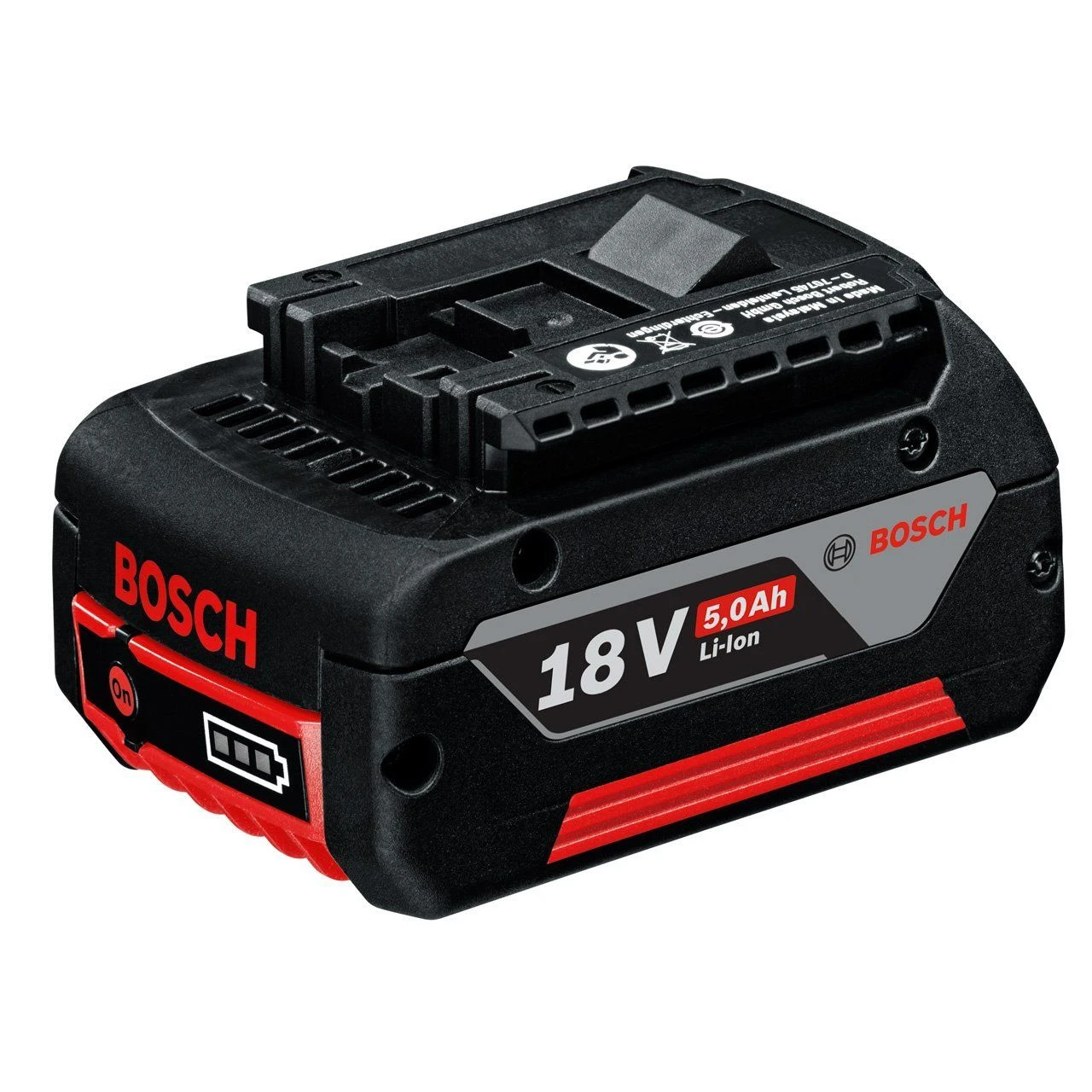 Bosch GWS 18-125 V-LI 18V Li-Ion Accu Haakse Slijper Set (2x 5.0Ah Accu) In L-Boxx - 125mm - 060193A30L - Afbeelding 3