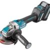 Makita GA041GM201 XGT 40V Max Li-ion Accu Haakse Slijper Set (2x 4,0Ah) In Mbox - 125 Mm - X-LOCK