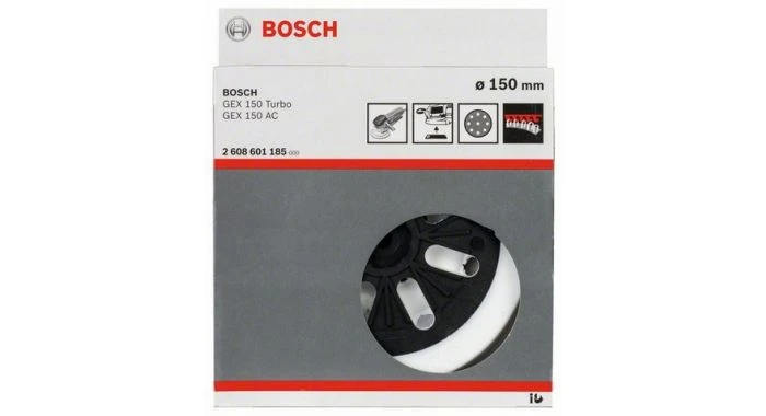 Bosch 2608601185 Schuurplateau - Middelhard - 150mm Voor GEX 125-150 AVE / GEX 150 AC / GEX 150 Turbo