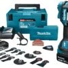 Makita DTM52RTJX2 18V Li-Ion Accu Multitool (2x 5,0Ah) Incl. Accessoireset In Mbox - Koolborstelloos